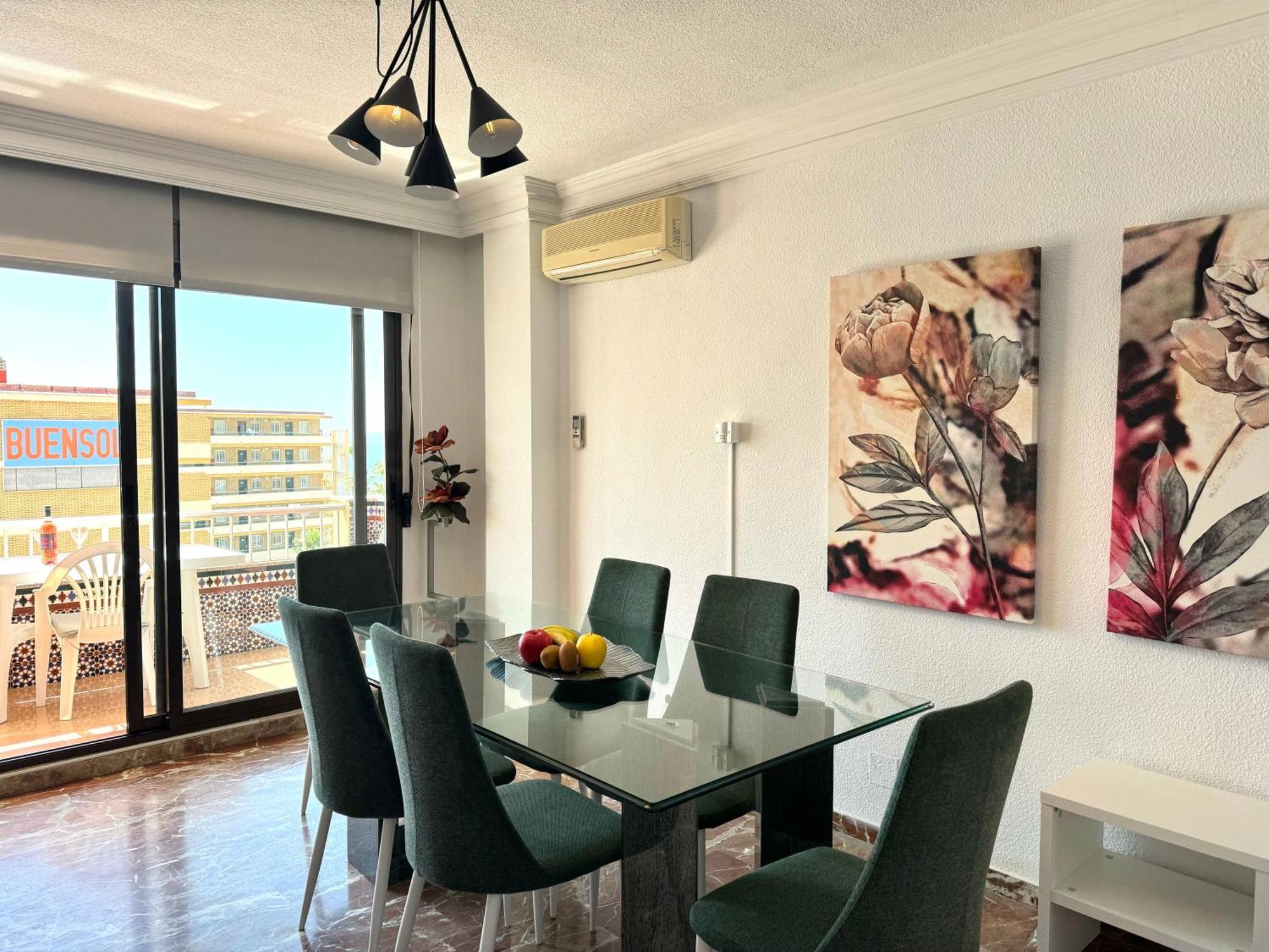 Appartement La Carihuela A 150 Metros De La Playa Con Espectaculares Vistas à Torremolinos Extérieur photo